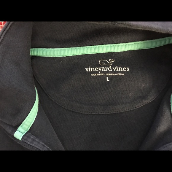 Vineyard Vines Saltwater 1/4 Zip - Picture 2 of 2